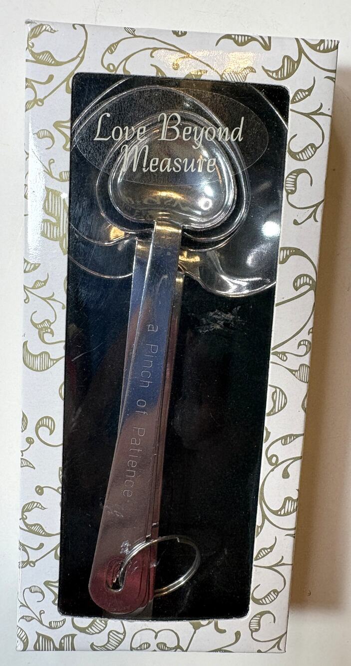 Love Beyond Measure Measuring Spoons by Kate Aspen 2008 – New in Box – Gift
